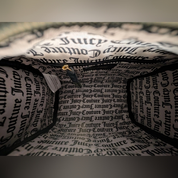 Juicy Couture Black and White Crossbody Bag - Picture 7 of 8